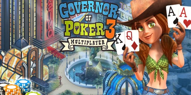 Tuyệt đối không được lạm dụng bài bluff Governor of Poker 3