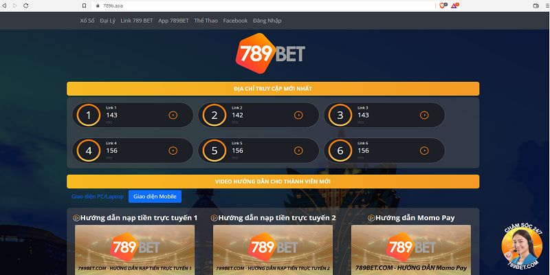 Giao diện đẹp mắt và dễ dàng sử dụng tại 789bet