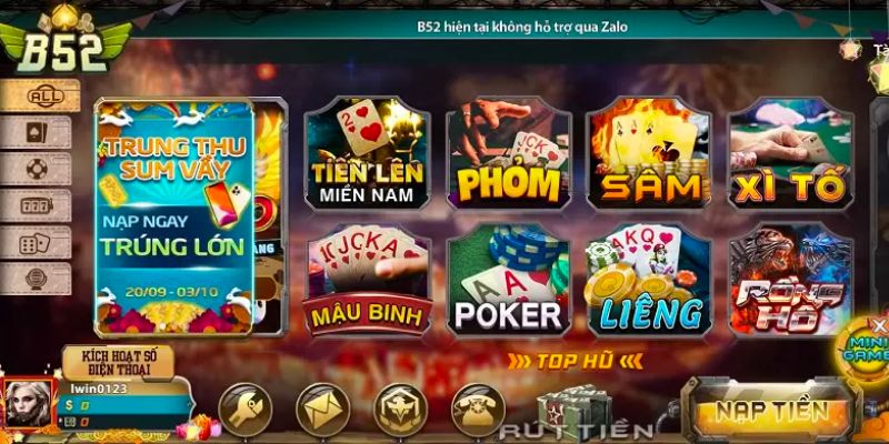 Cổng game B52 có server hoạt động ổn định nhất