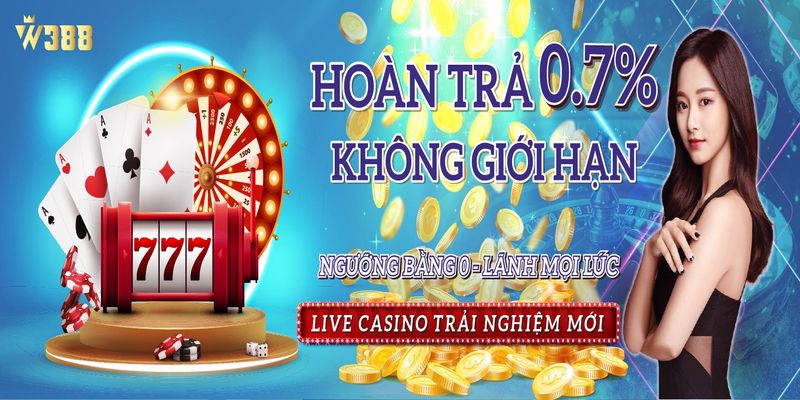 Ưu đãi khuyến mãi W388BET hấp dẫn