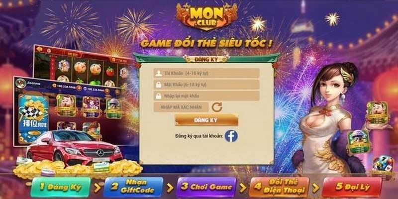 Hướng dẫn tham gia cổng game đánh bài Monclub