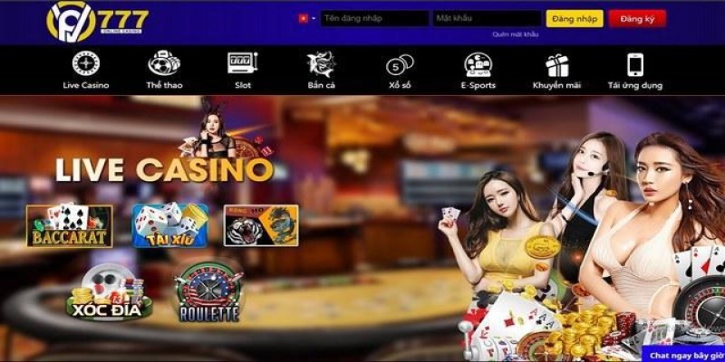 Live casino đỉnh cao Vp777