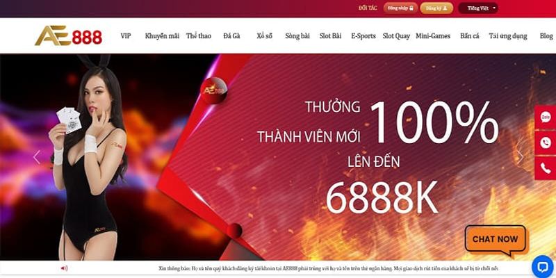 Hướng dẫn đăng nhập trải nghiệm ae888