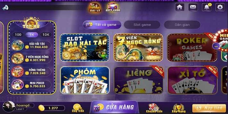 Tiến hành download game bài đổi thưởng đã chọn