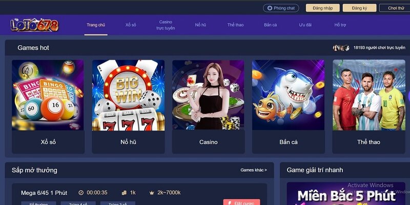 Giới thiệu sơ lược về nhà cái Loto678