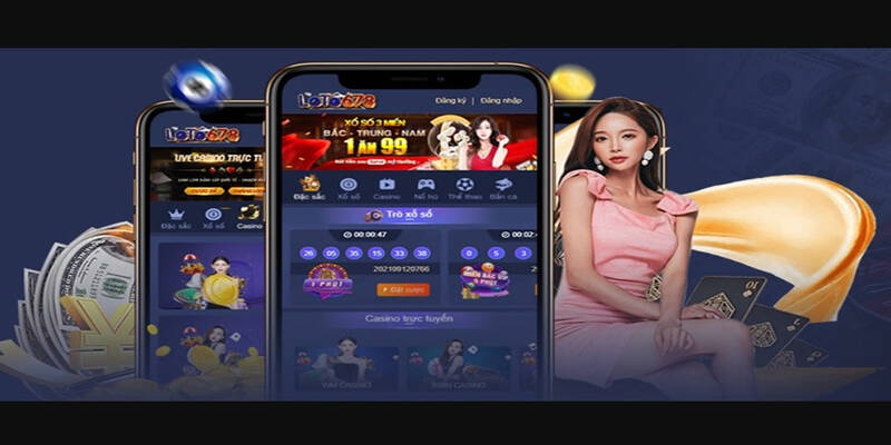 Trò chơi casino trực tuyến hấp dẫn tại Loto678