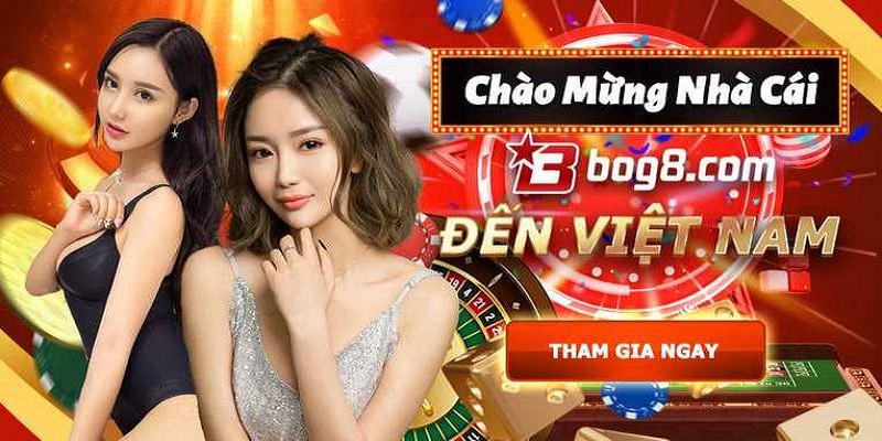 Giao diện nhà cái Bog8 sáng sủa và hết sức tinh tế