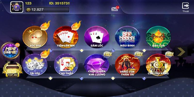 Các game cá độ tại cổng game Aewin