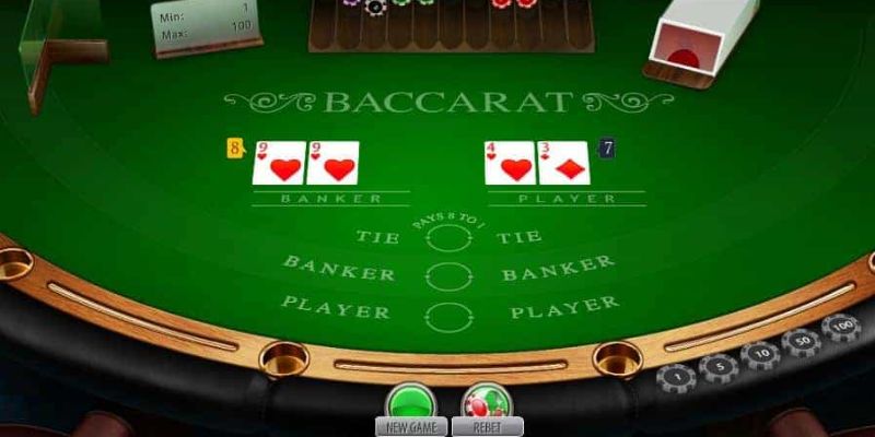 Chi tiết cách tính điểm trong Baccarat 